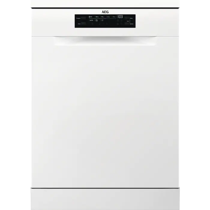 AEG FFB53617ZW 6000 Series SatelliteClean Freestanding Dishwasher - White