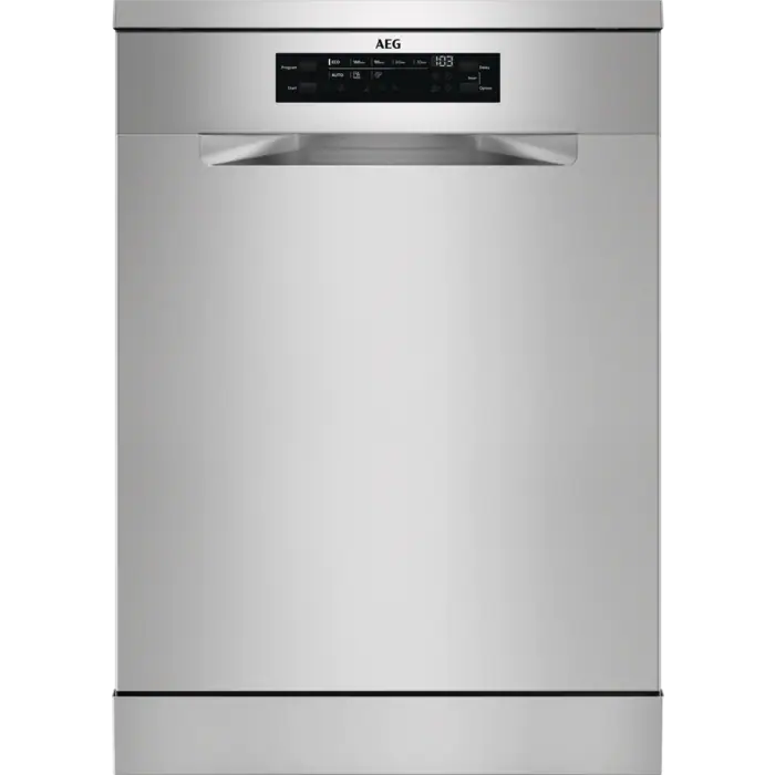 AEG FFB53937ZM 6000 SatelliteClean Freestanding Dishwasher - Stainless Steel