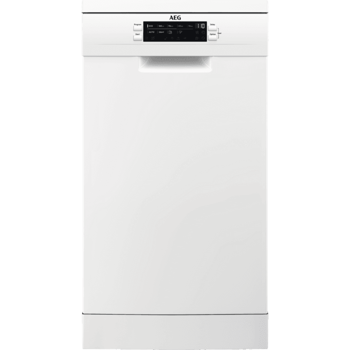 AEG FFB62417ZW Slimline Dishwasher - White