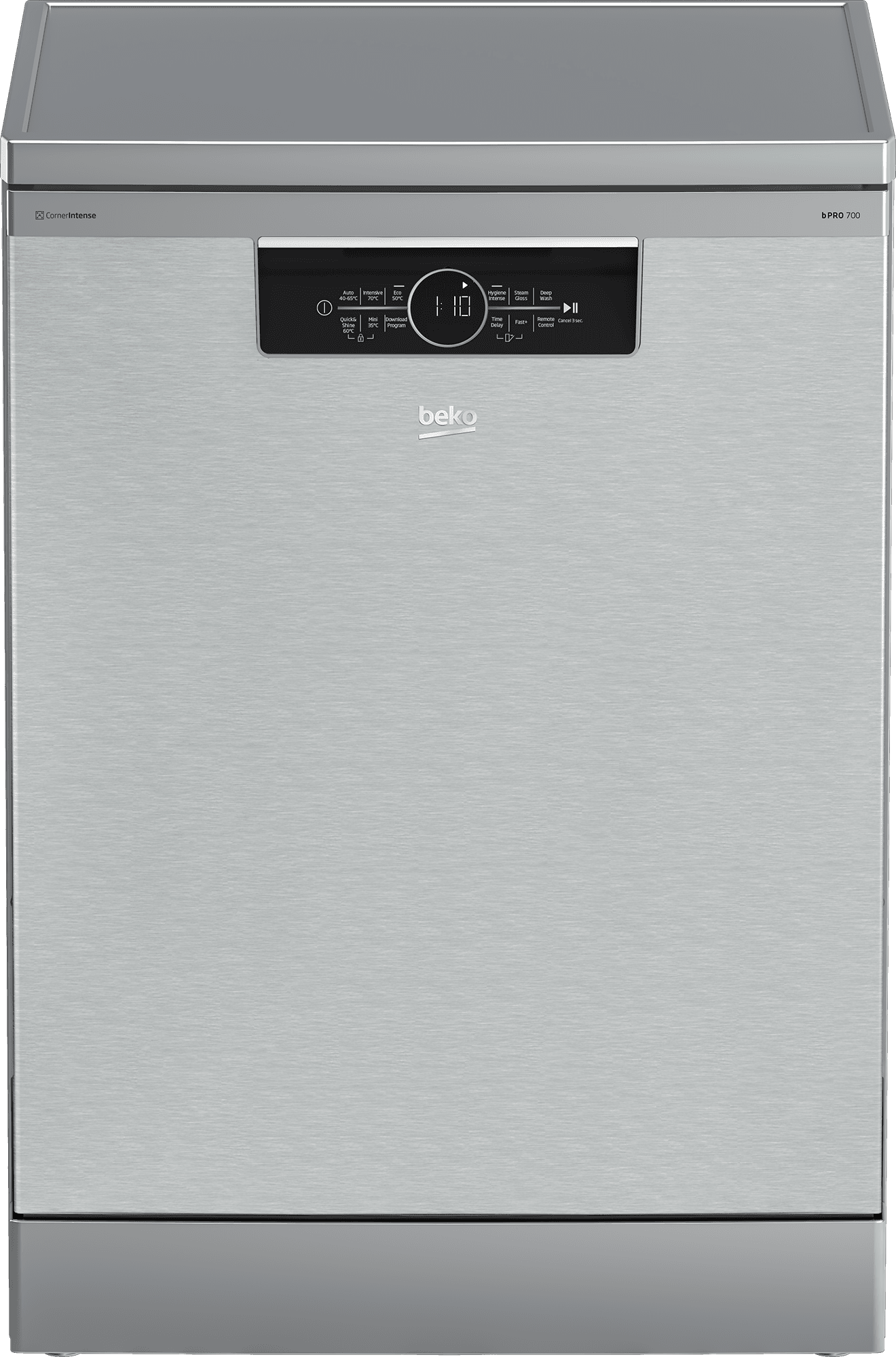 Beko BDFN36650CX Full-Size Dishwasher - Stainless Steel