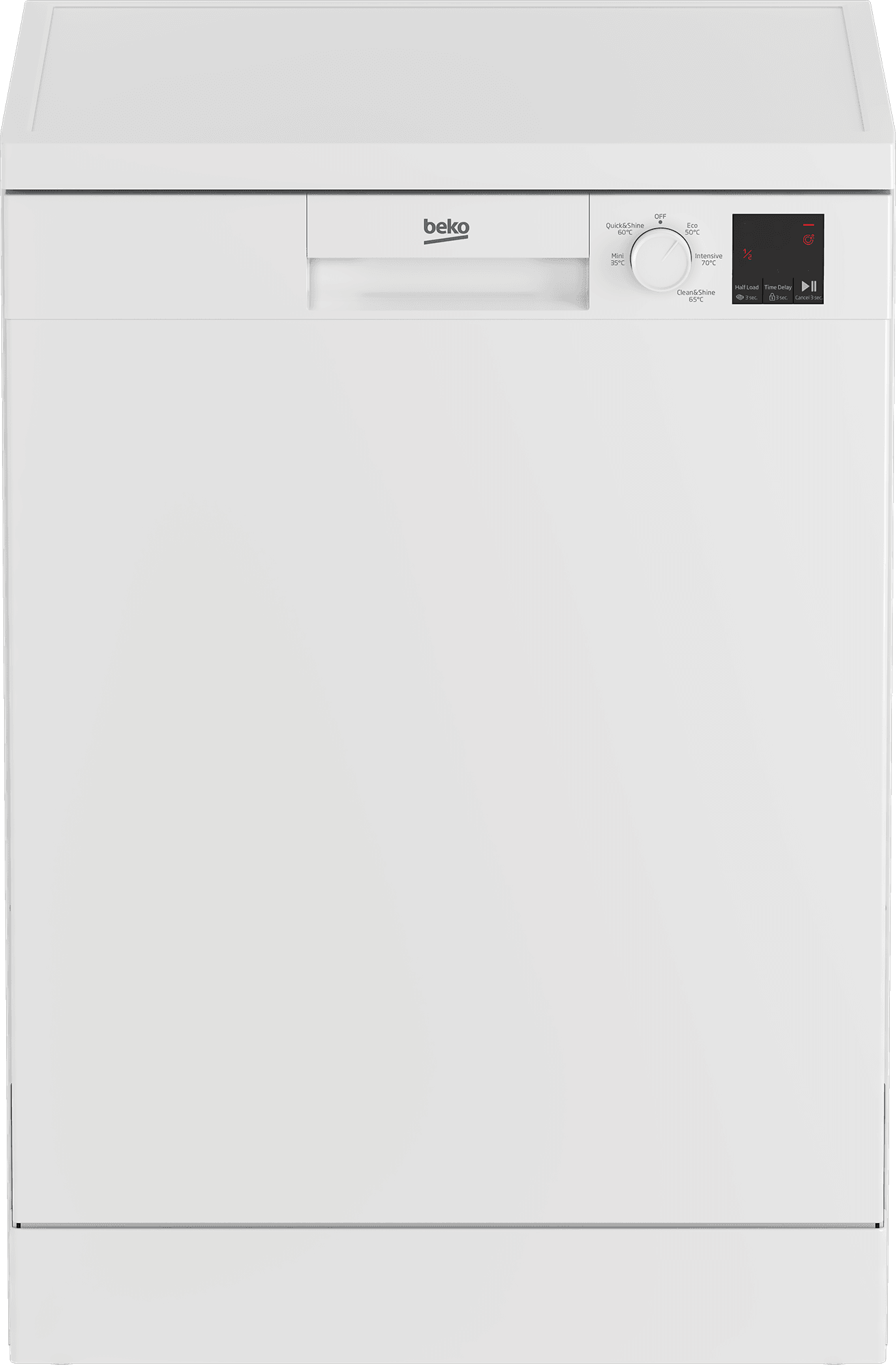 Beko DVN05C20W Freestanding Dishwasher - White