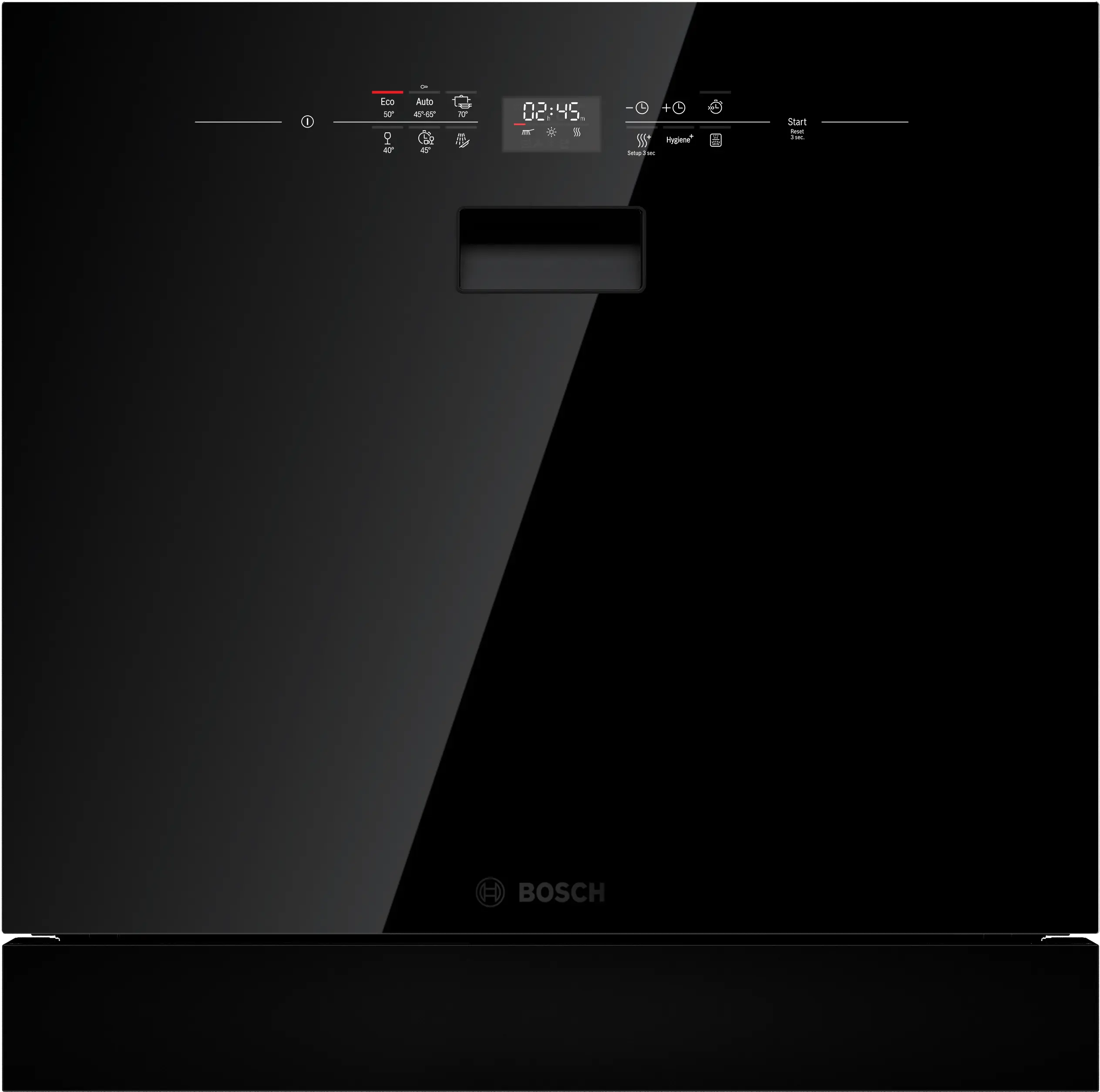 Bosch SCX6ITB00E Semi-Integrated Dishwasher - Black