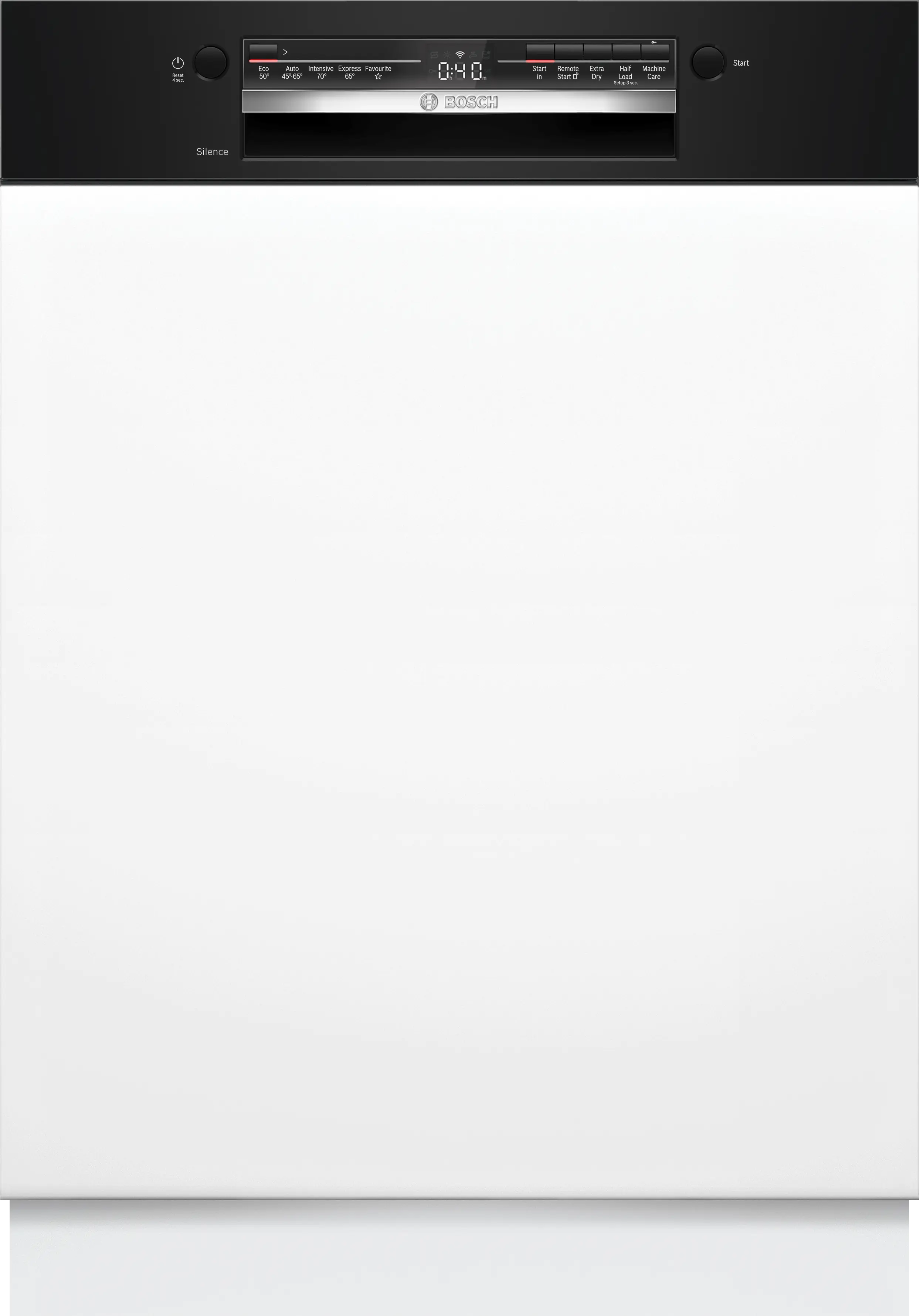 Bosch SMI2HTB02G Series 2 Semi-Integrated Dishwasher - Black