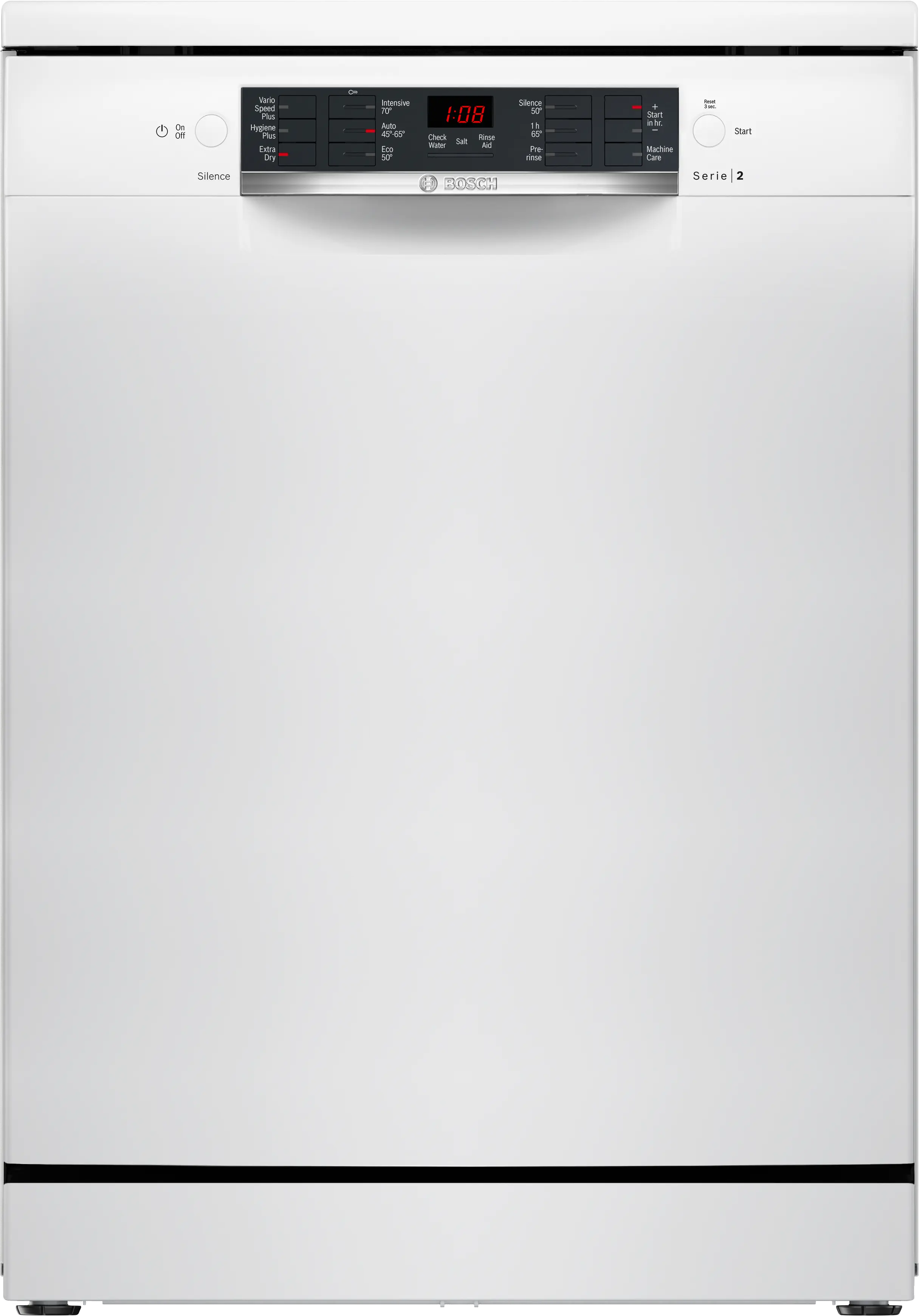 Bosch SMS26AW08G Series 2 Freestanding Dishwasher - White