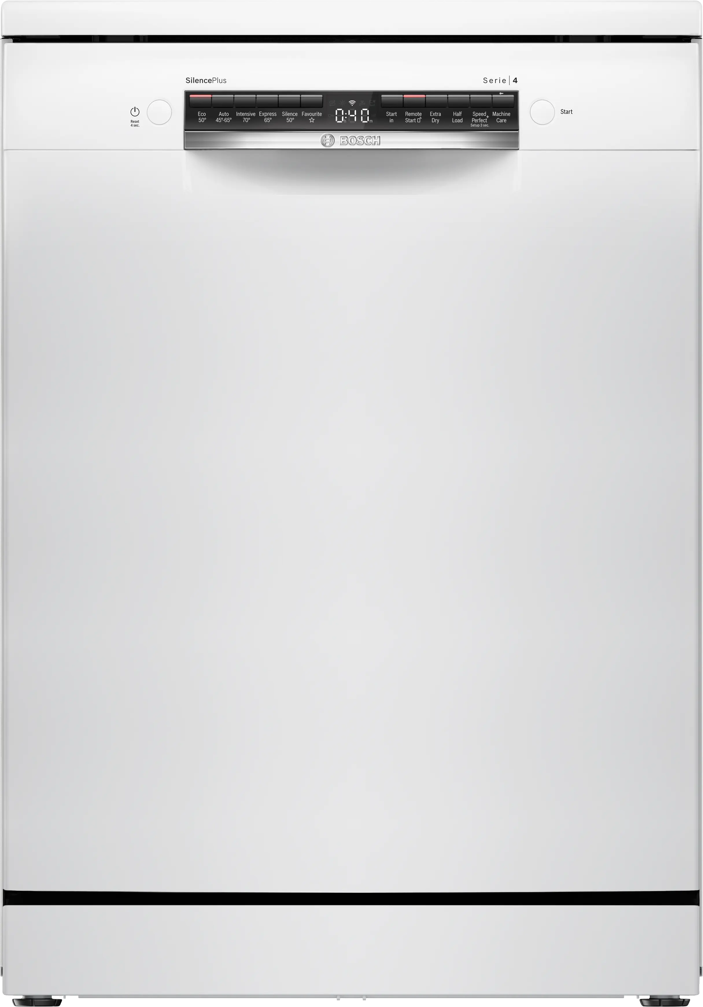 Bosch SMS4EKW06G Series 4 Freestanding Dishwasher - White