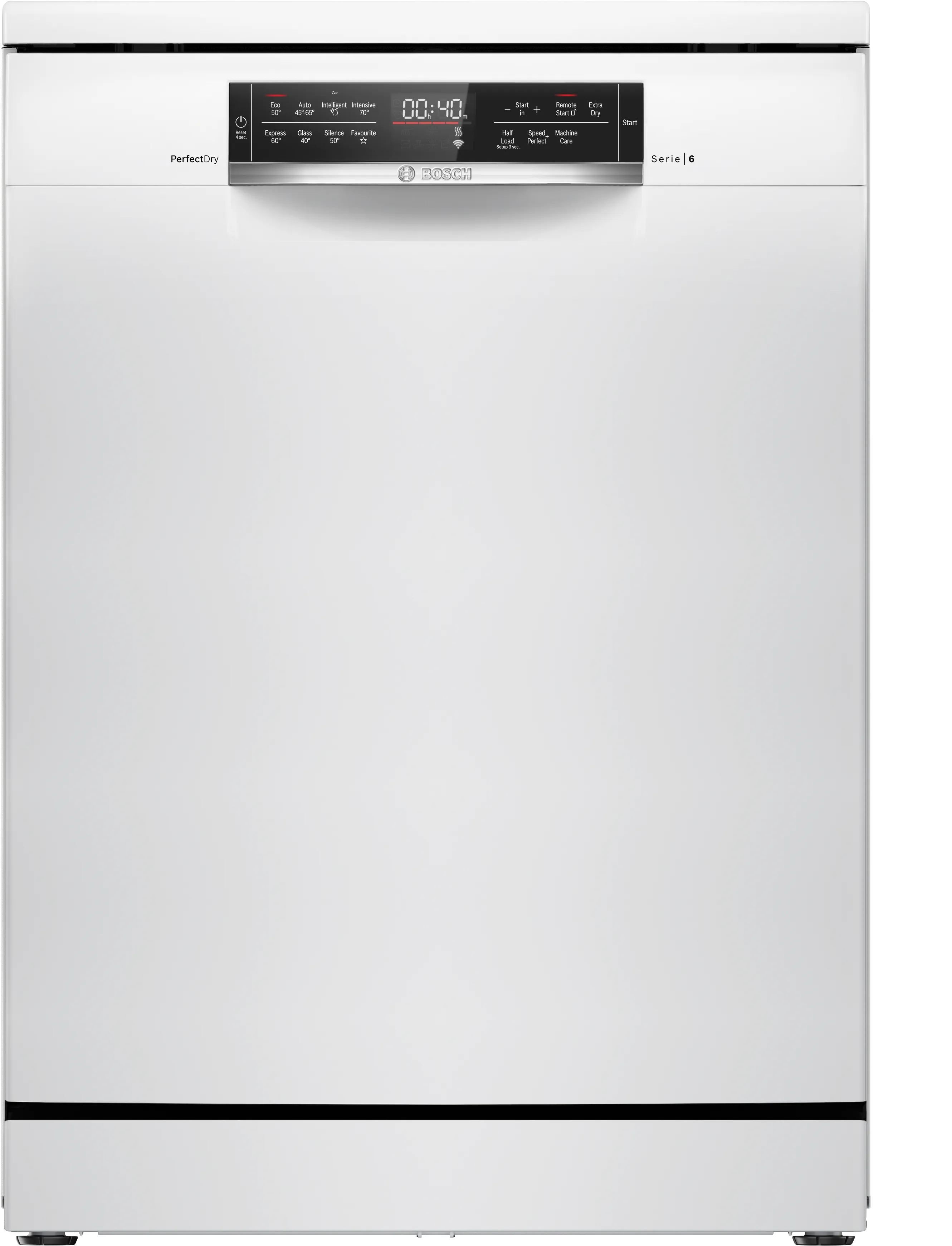 Bosch SMS6TCW01G Series 6 Freestanding Dishwasher - White