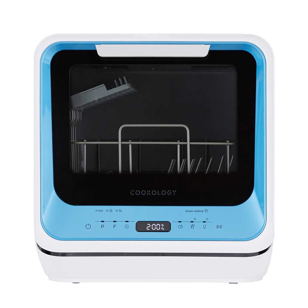 Cookology CMDW2BLUE Mini Tabletop Dishwasher - Blue