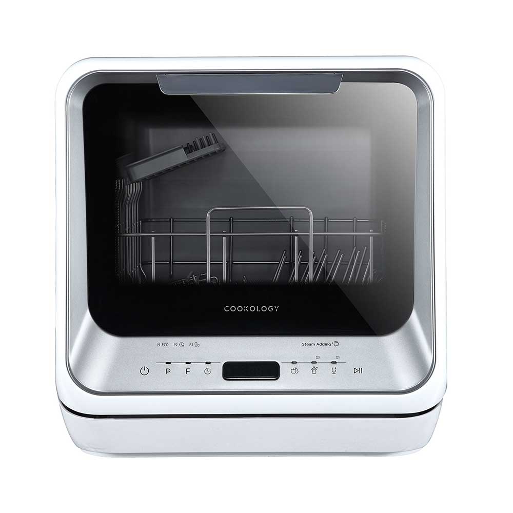 Cookology CMDW2SL Mini Tabletop Dishwasher - Silver