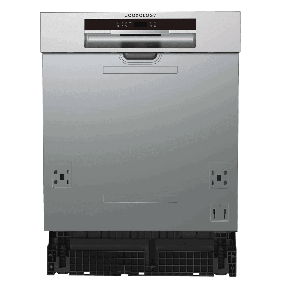 Cookology CSID601SS Semi-Integrated Dishwasher - Stainless Steel