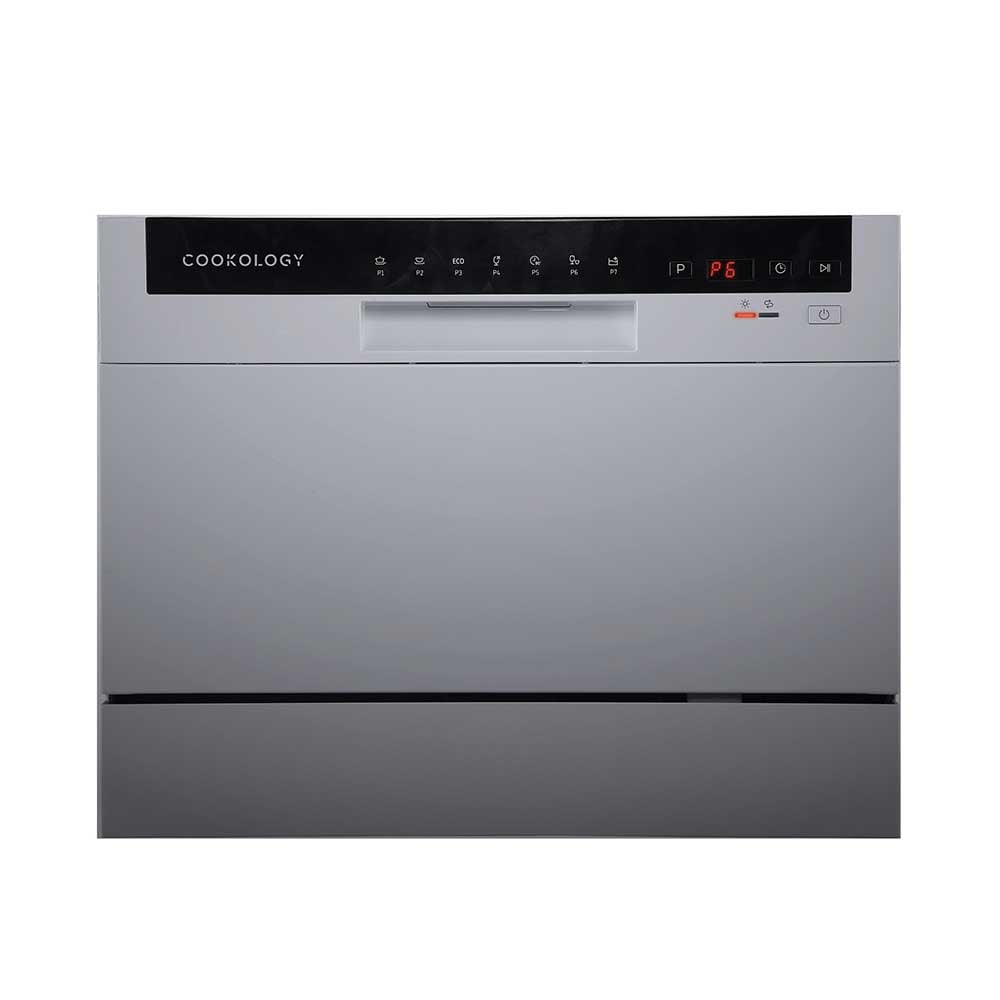 Cookology CTTD6SL Tabletop Dishwasher - Silver