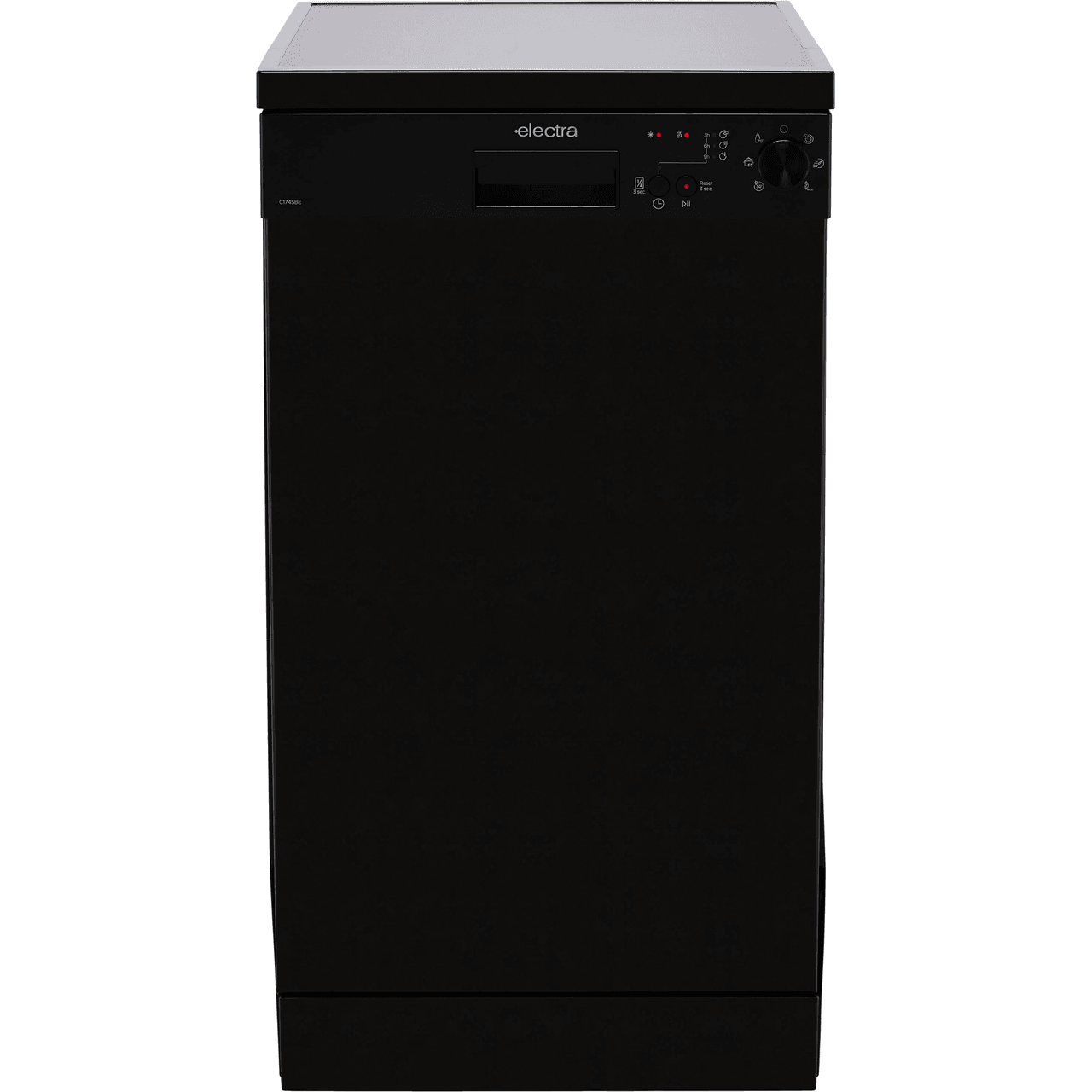 Electra C1745BE Slimline Dishwasher - Black