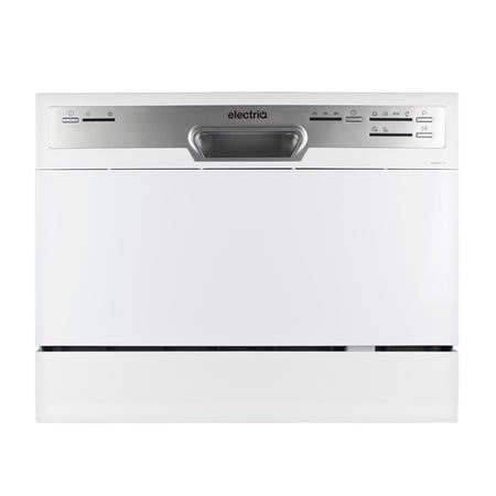 ElectriQ EQDWTTW Freestanding Tabletop Dishwasher - White
