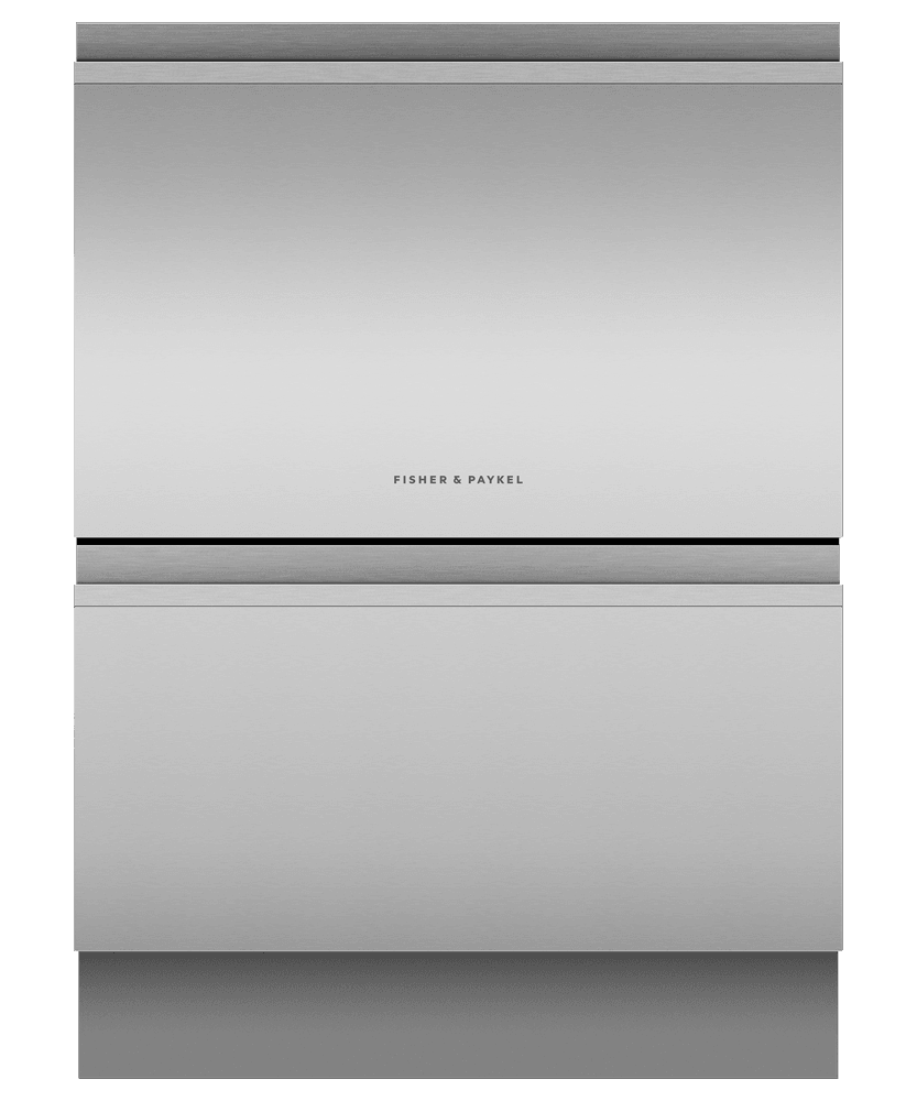 Fisher & Paykel DD60D4HNX9 Series 9 Contemporary Double DishDrawer Freestanding Dishwasher - Stainless Steel