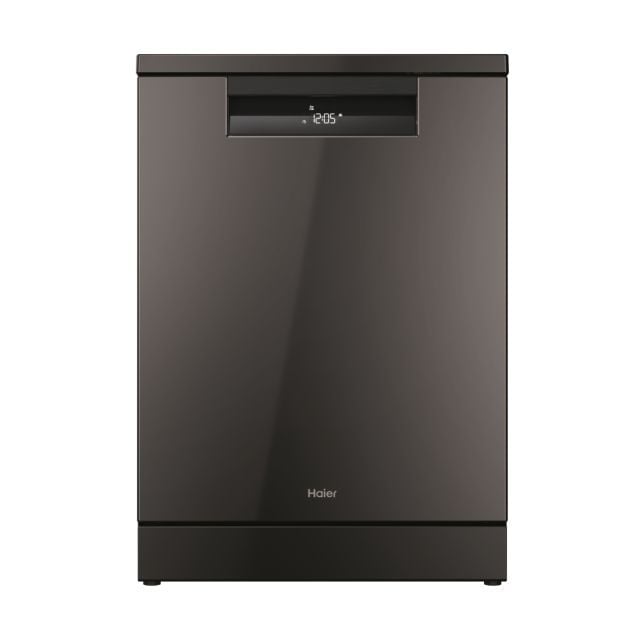 Haier XF-4A4M4PDA-80 I-Pro Shine Series 7 Freestanding Dishwasher - Graphite/Anthracite