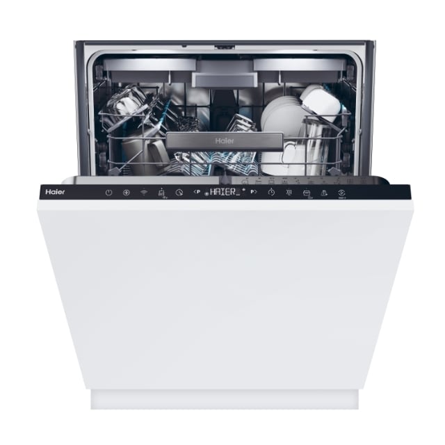 Haier XI 6C4S3FSB Washlens Plus Integrated Dishwasher