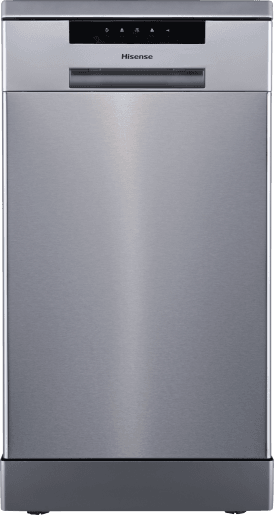 Hisense HS523E15XUK Slimline Freestanding Dishwasher - Stainless Steel
