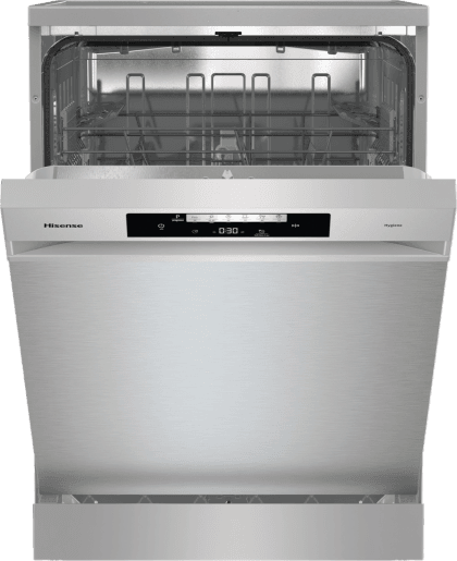 Hisense HS642D90XUK Freestanding Dishwasher - Stainless Steel