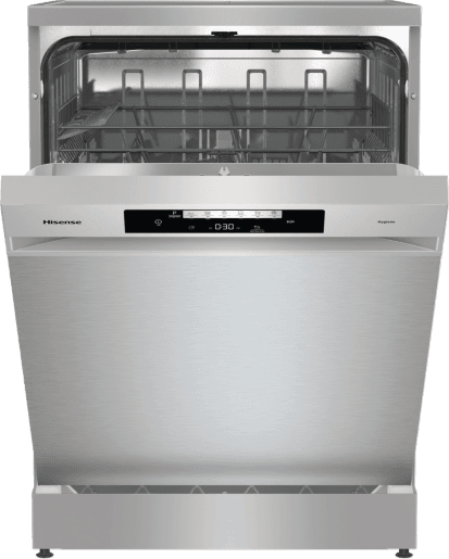 Hisense HS642E60XUK Freestanding Dishwasher - Stainless Steel