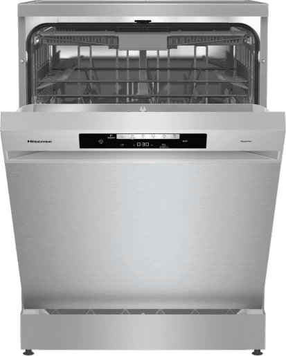 Hisense HS643D60XUK Freestanding Dishwasher - Stainless Steel