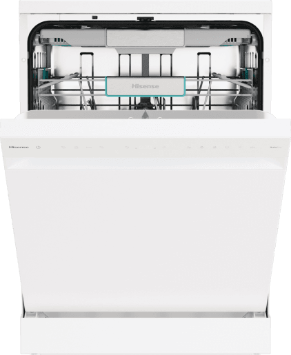 Hisense HS673A90WUK Freestanding Dishwasher - White