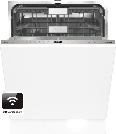 Hisense HV693C60UK Freestanding Dishwasher - White