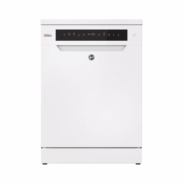 Hoover HF4B7F0W-80 H-DISH 500 Freestanding Dishwasher - White