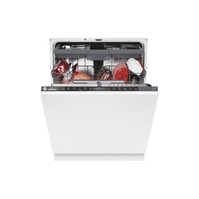 Hoover HI-6C4S1PTA-80 H-DISH 700 Integrated Dishwasher - Anthracite