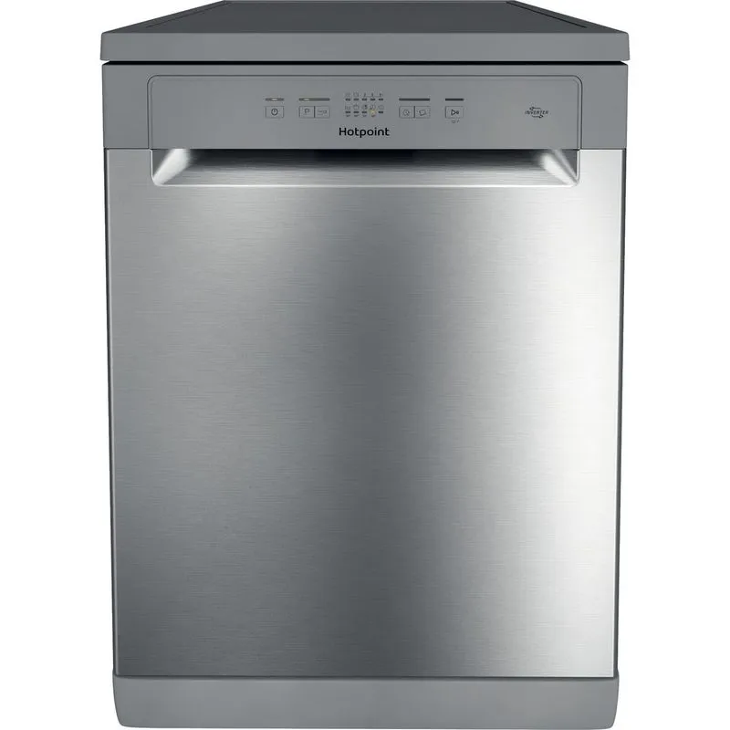 Hotpoint H2F HL626 X UK Freestanding Dishwasher - Stainless Steel