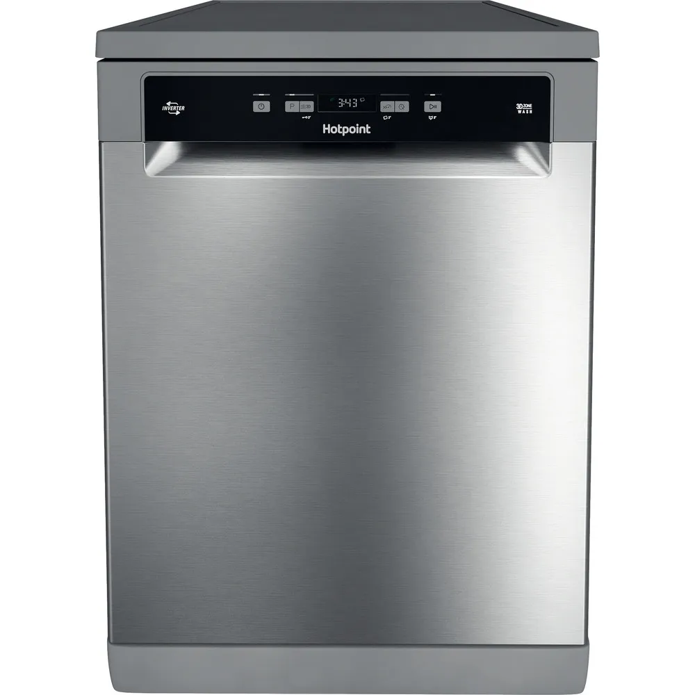 Hotpoint HFC 3C26 WC X UK Freestanding Dishwasher - Inox