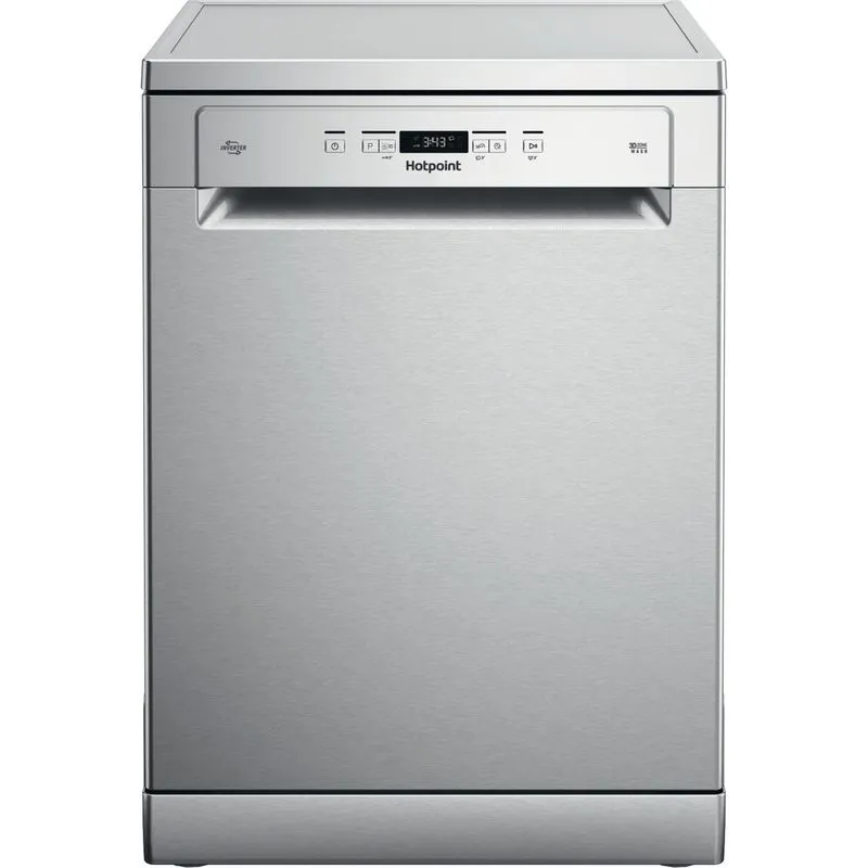 Hotpoint HFC 3T232 WFG X UK Freestanding Dishwasher - Stainless Steel
