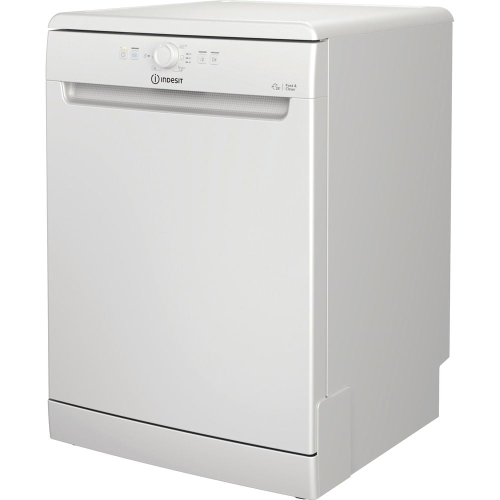 Indesit D2F HK26 UK Freestanding Dishwasher - White