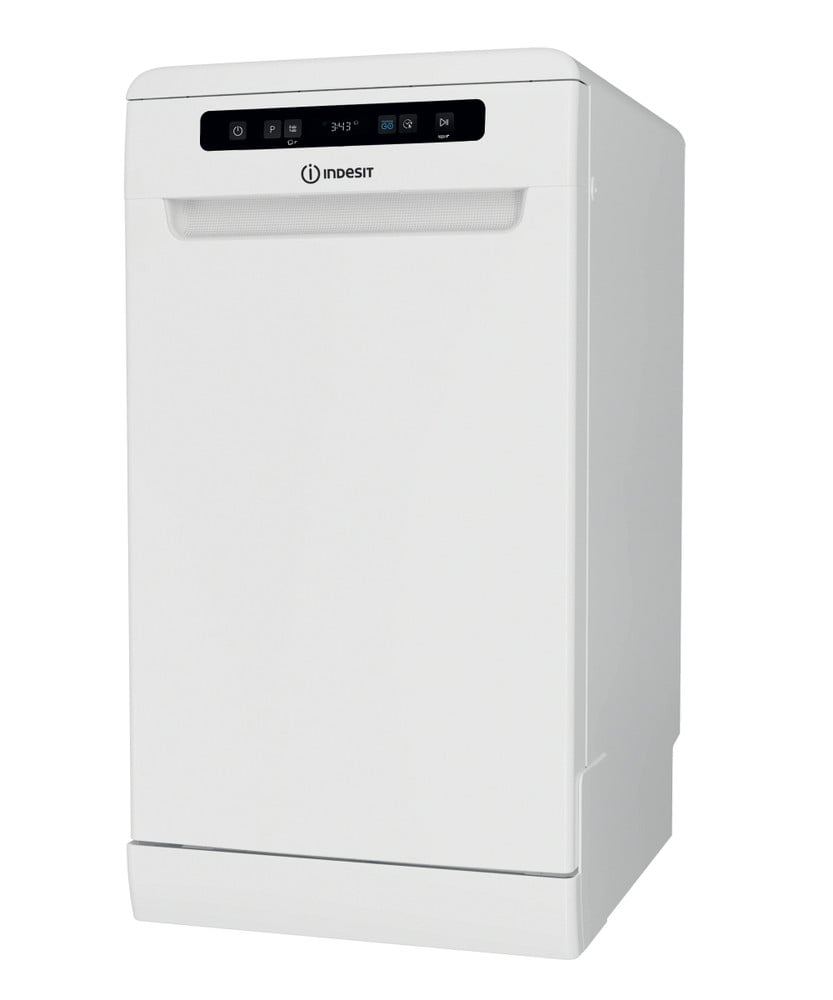 Indesit IN2FD10CS70WUK Slimline Freestanding Dishwasher - White
