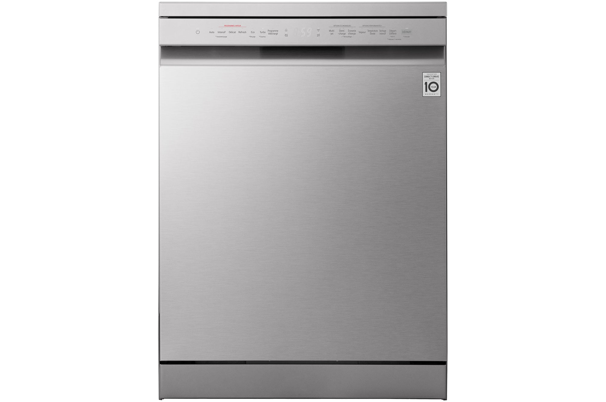 LG DF243FVS Freestanding Dishwasher - Silver