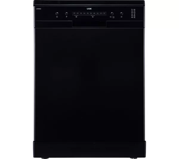 Logik LDW60B23 Full-Size Dishwasher - Black