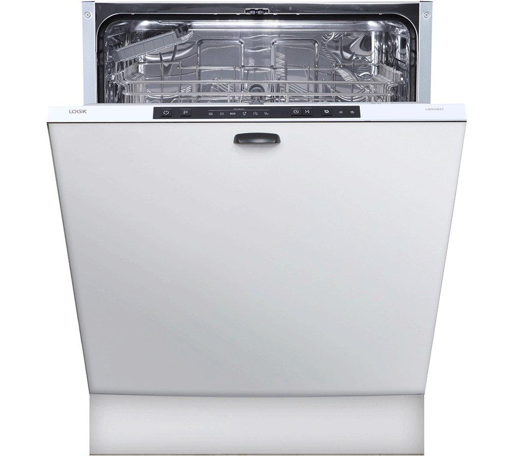LOGIK LID60W23 Full-Size Fully Integrated Dishwasher
