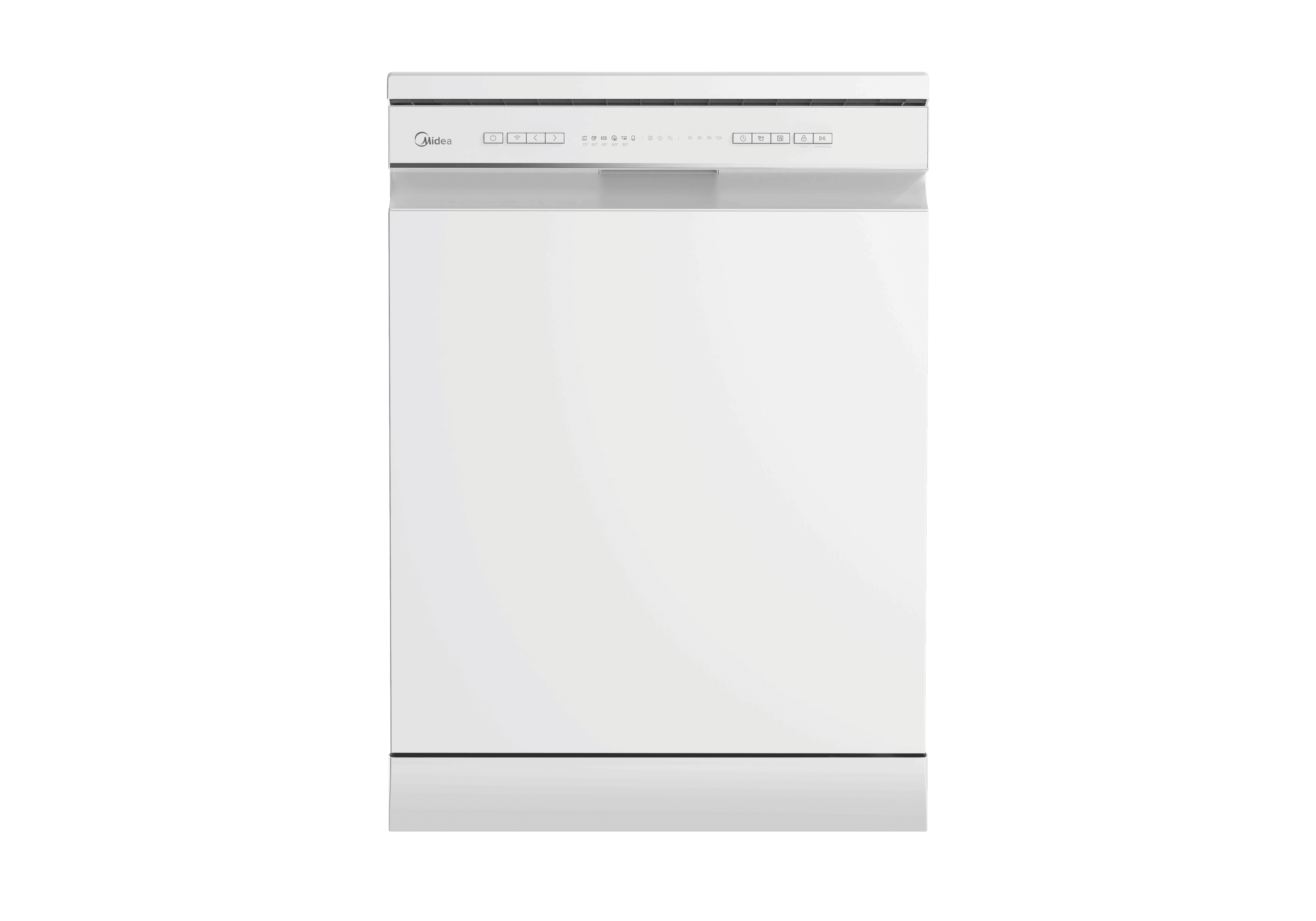 Midea MDWPF1233C(W)-WG-UK Freestanding Dishwasher - White