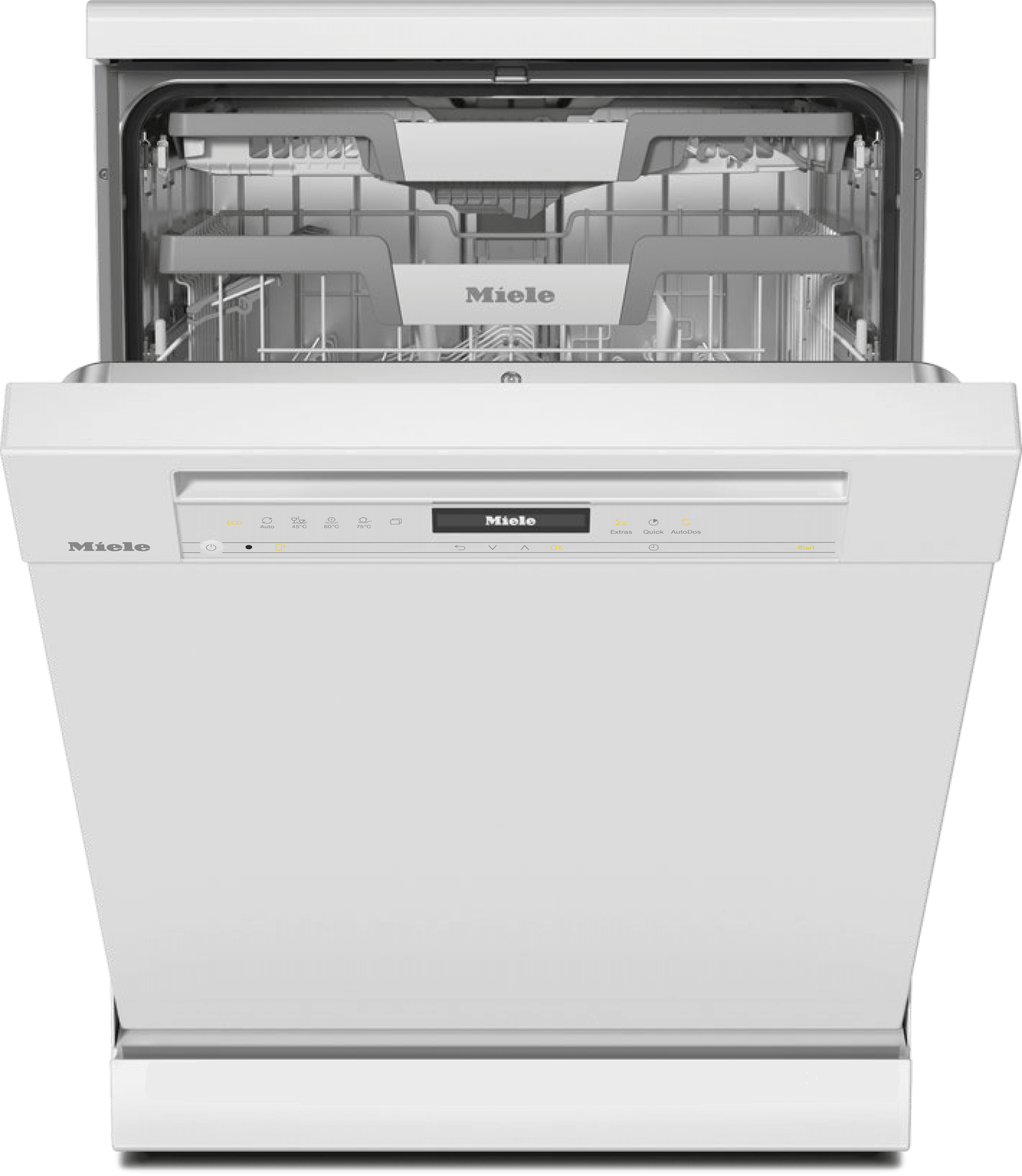 Miele G7600 SC AutoDos Freestanding Dishwasher - Brilliant White
