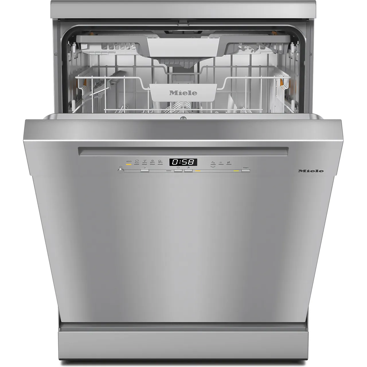 Miele G 5432 SC CLST Freestanding Dishwasher - Clean Steel