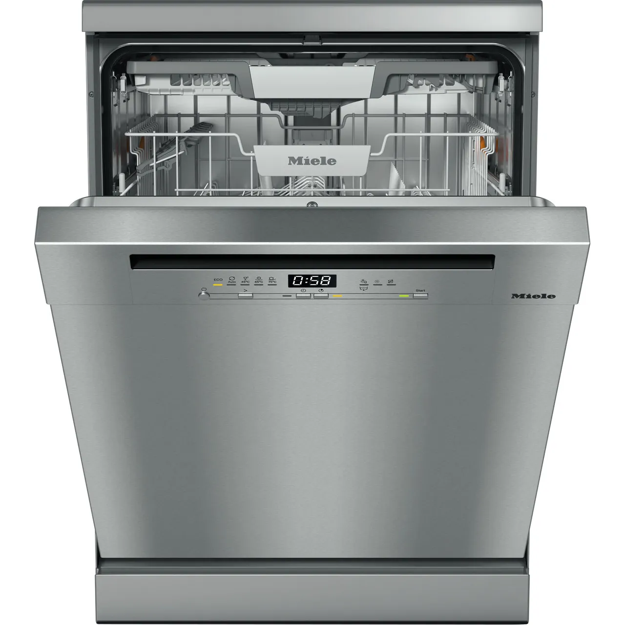 Miele G5832SCCS Freestanding Dishwasher - CleanSteel
