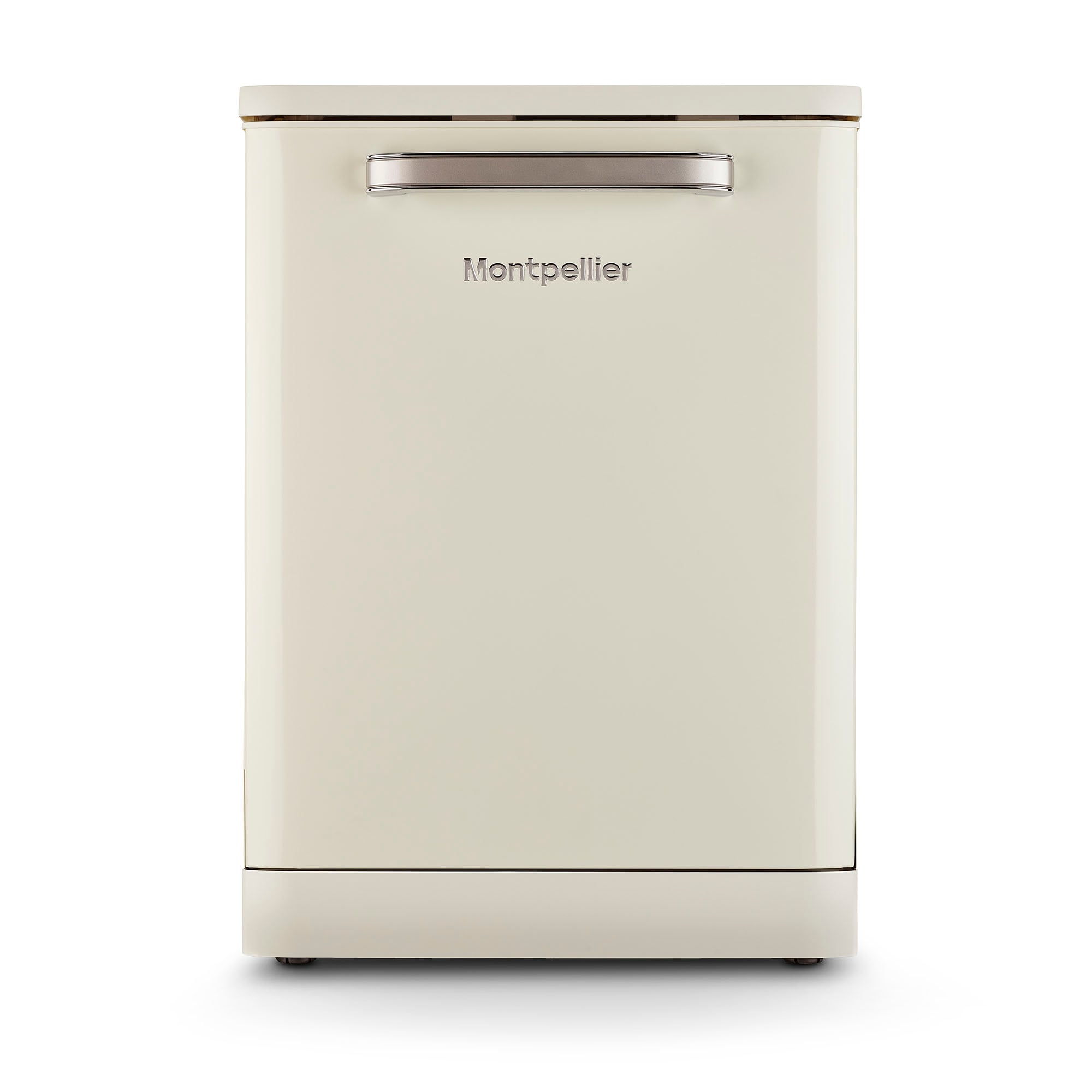Montpellier MAB1353DC Retro Freestanding Dishwasher - Cream