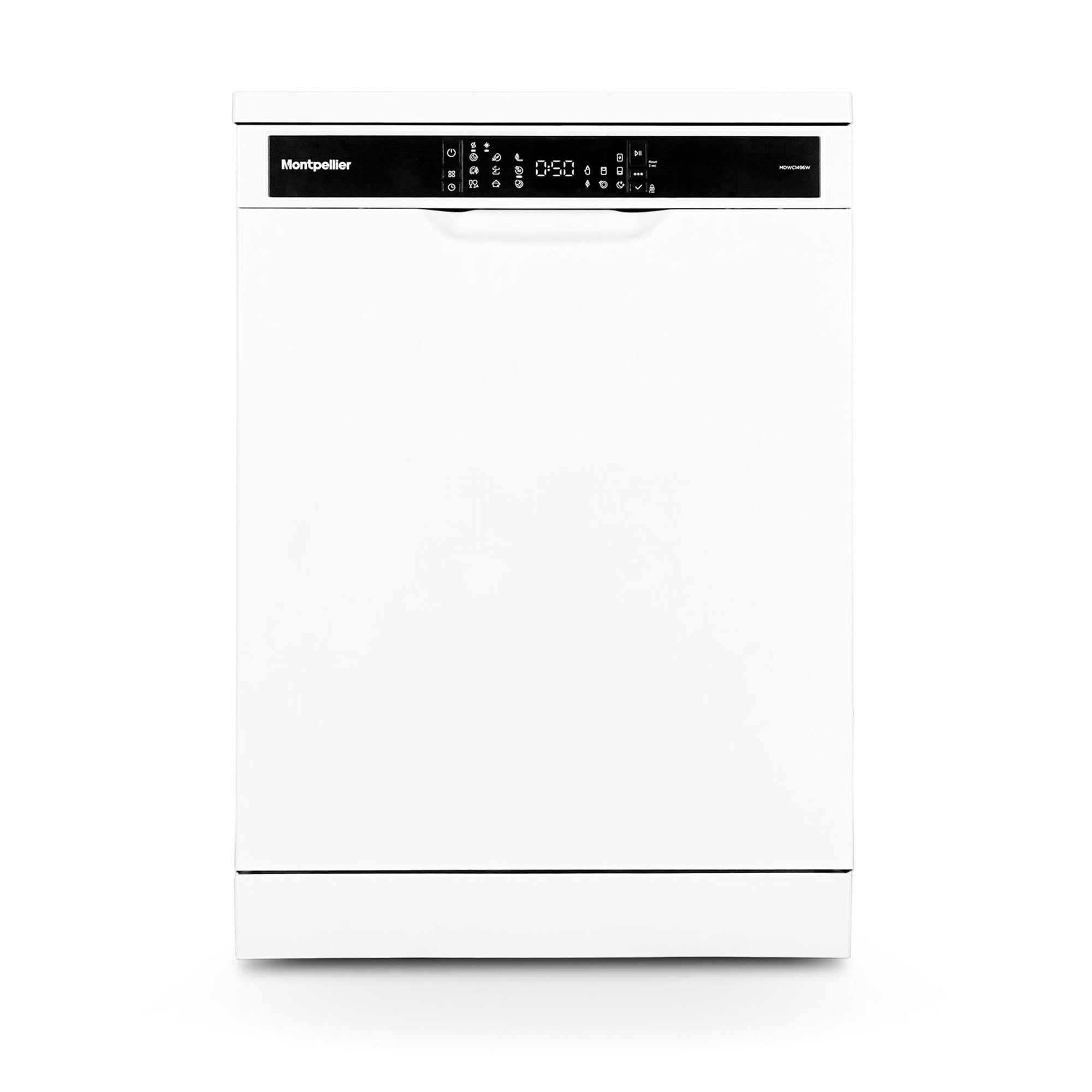 Montpellier MDWC1496W Freestanding Dishwasher - White