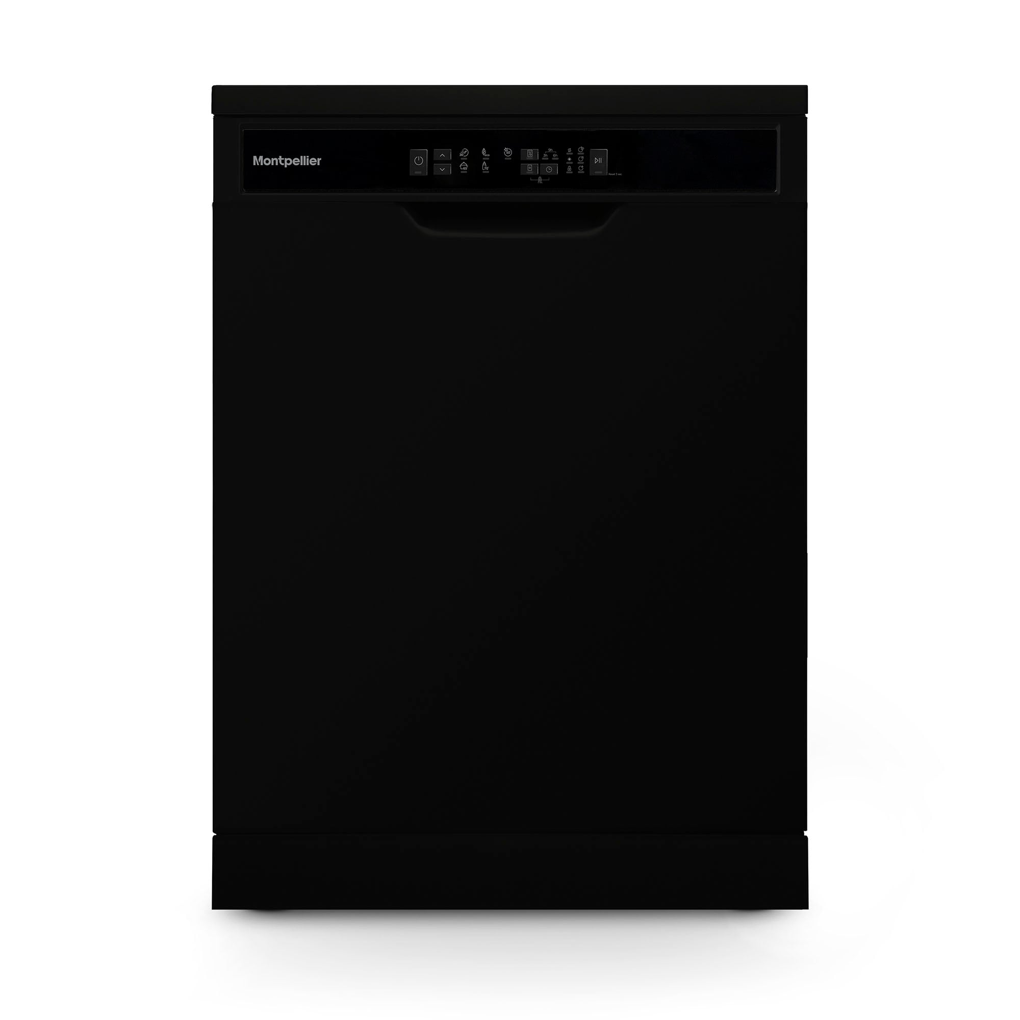 Montpellier MDWD1354K Freestanding Dishwasher - Black