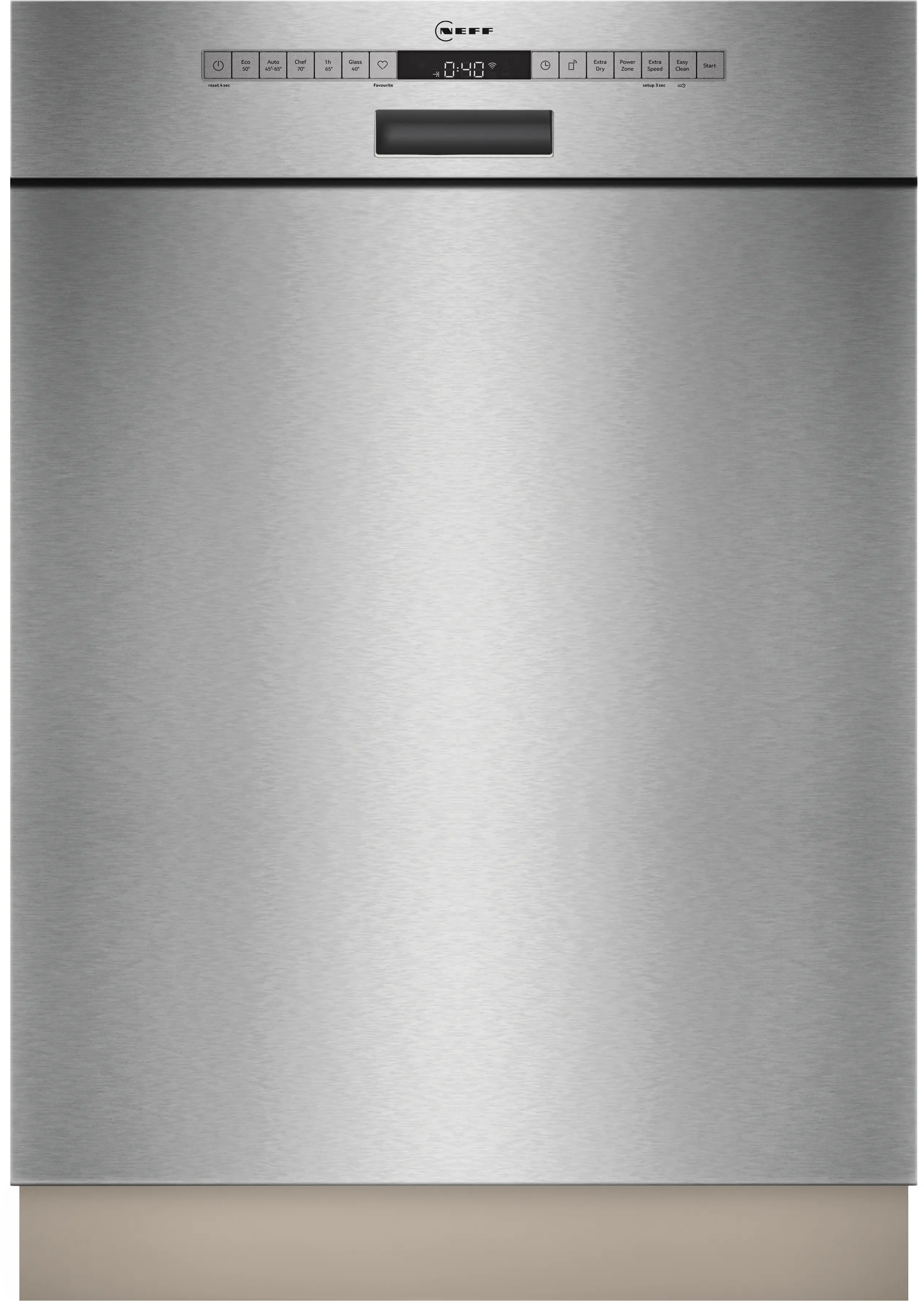 NEFF S145HTS01G N50 Semi-Integrated Dishwasher