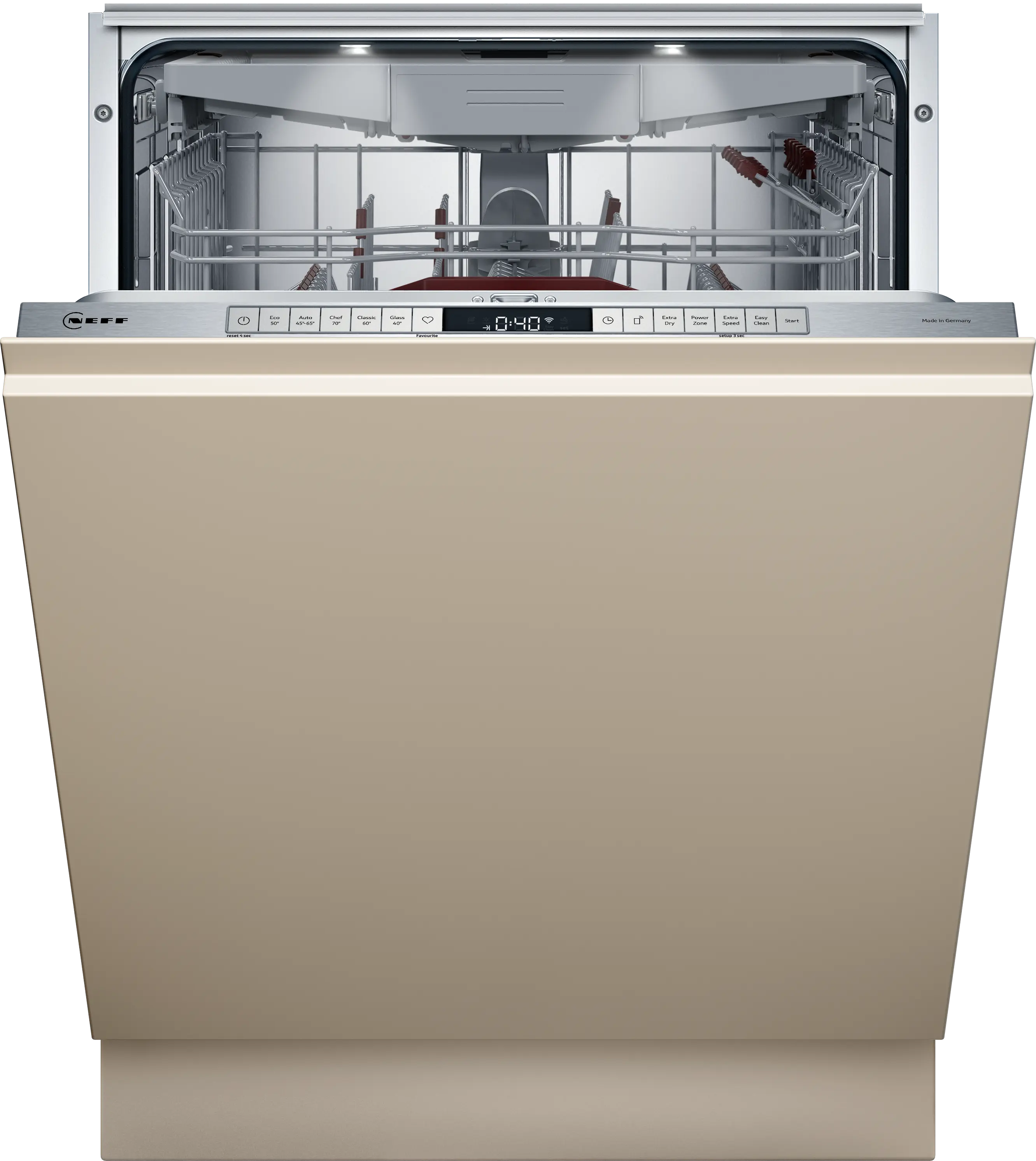 NEFF S187TC800E N70 Fully Integrated Dishwasher