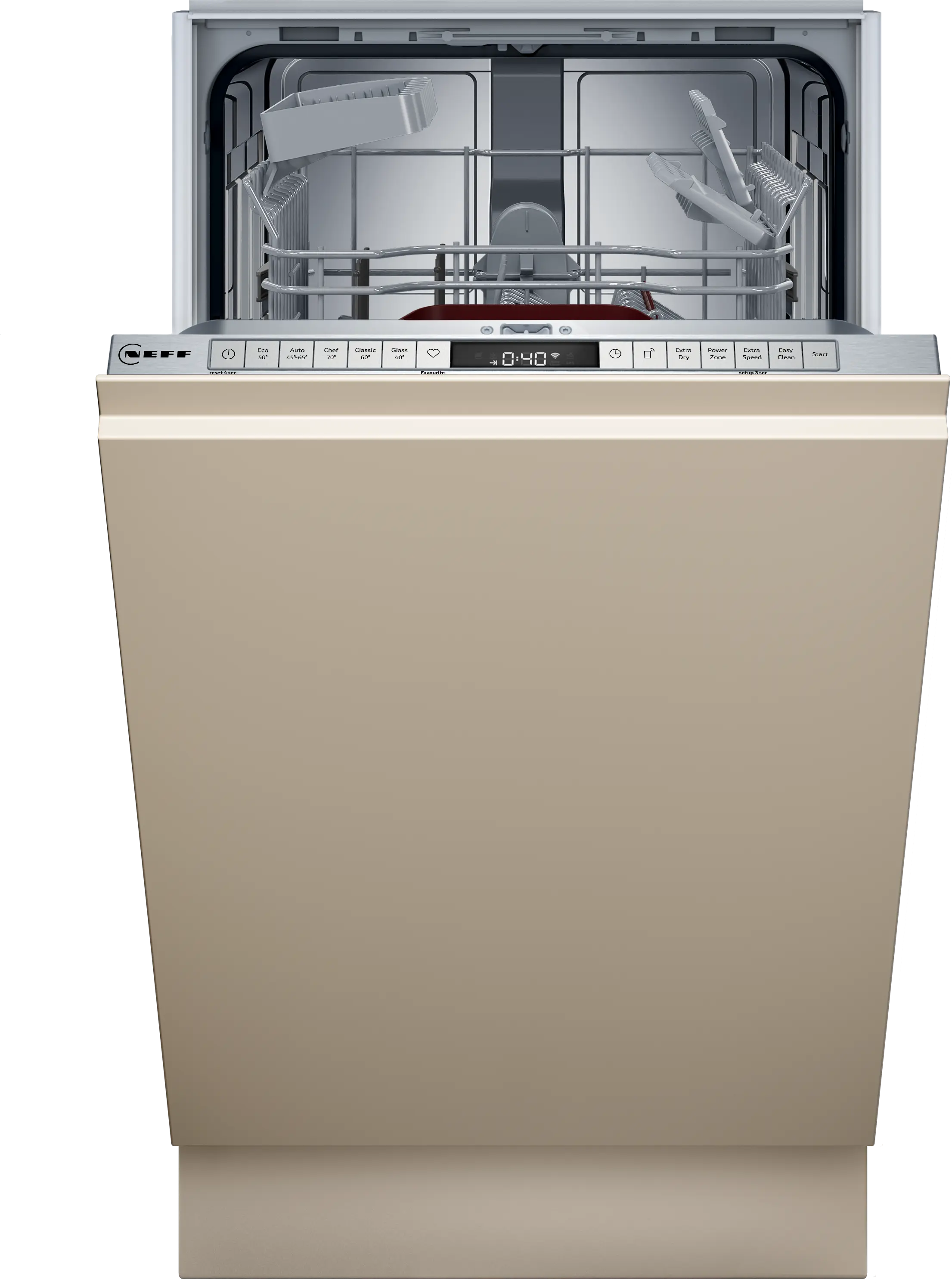 NEFF S875HKX21G N50 Fully Integrated Slimline Dishwasher