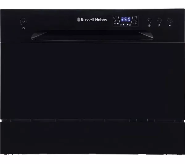 Russell Hobbs RHTTDW6B Freestanding Dishwasher - Black