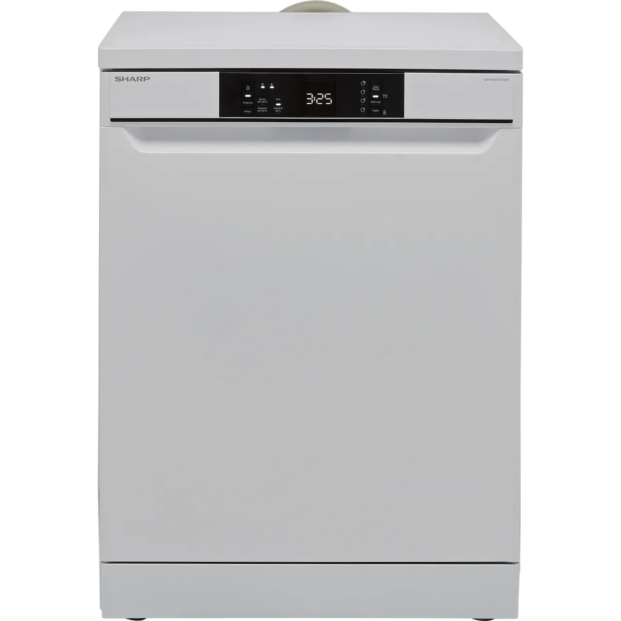 Sharp QW-NA1BF47EW-EN Freestanding Dishwasher - White