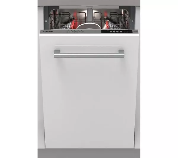 Sharp QW-NS14I49EX-EN Slimline Integrated Dishwasher