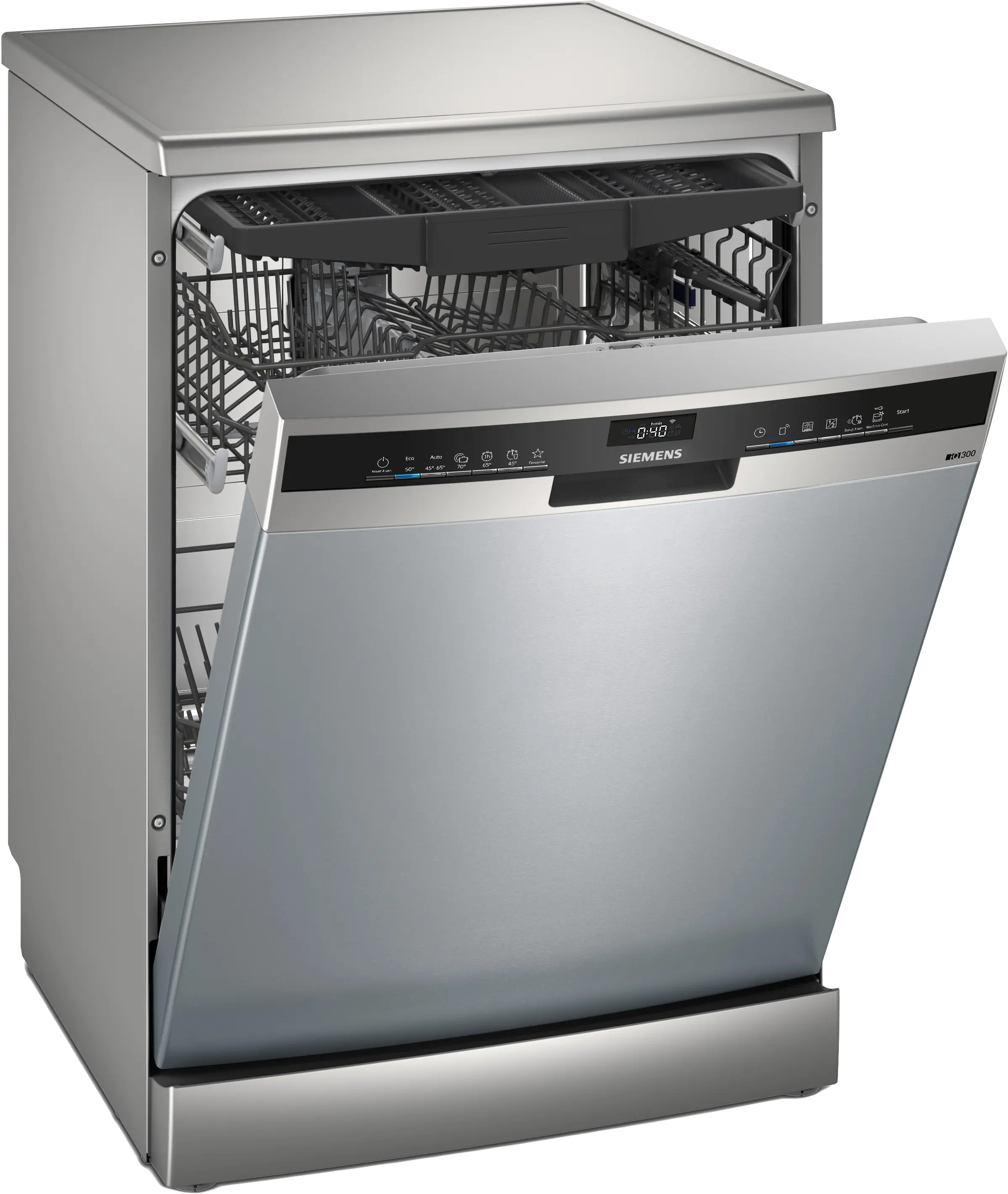 Siemens SN23EI03ME iQ300 Freestanding Dishwasher - Stainless Steel
