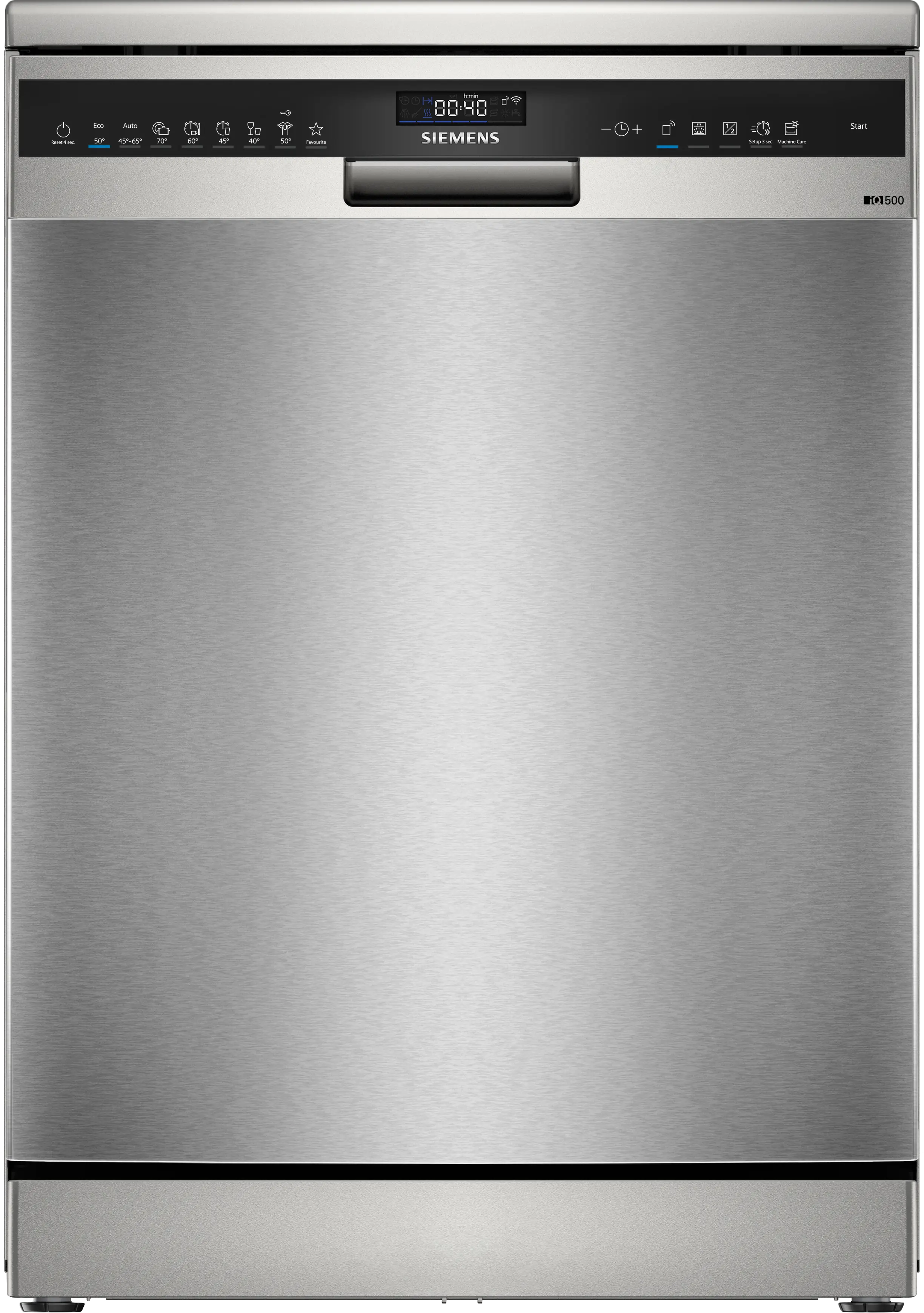 Siemens SN25EI13CE iQ500 Freestanding Dishwasher - Stainless Steel